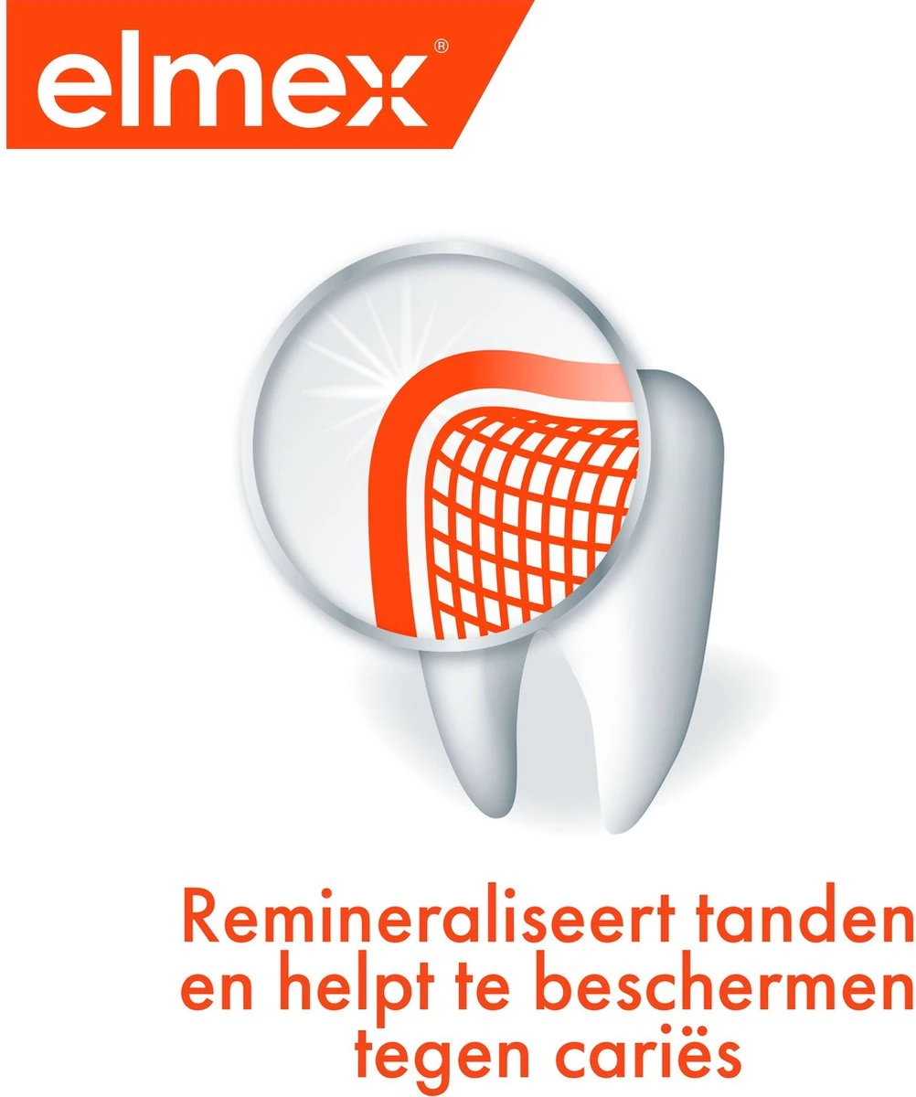 Elmex Anti Cariës Mentholvrij Tandpasta 4 X 75ml - Voordeelverpakking - Afbeelding 12