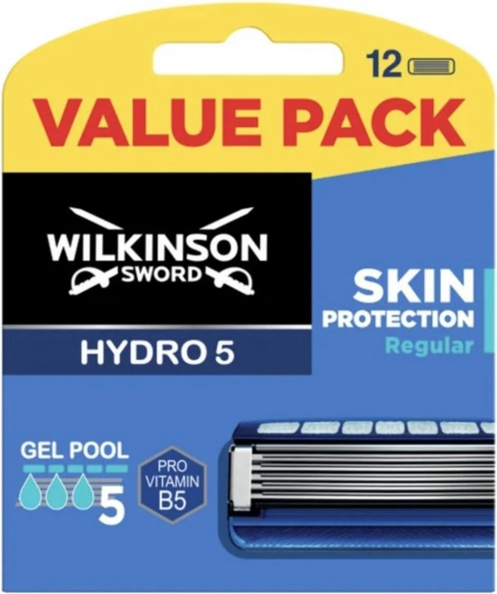 Wilkinson Sword Hydro 5 -12 Stuks - Scheermesjes 3 Wilkinson Sword Hydro 5 -12 Stuks - Scheermesjes