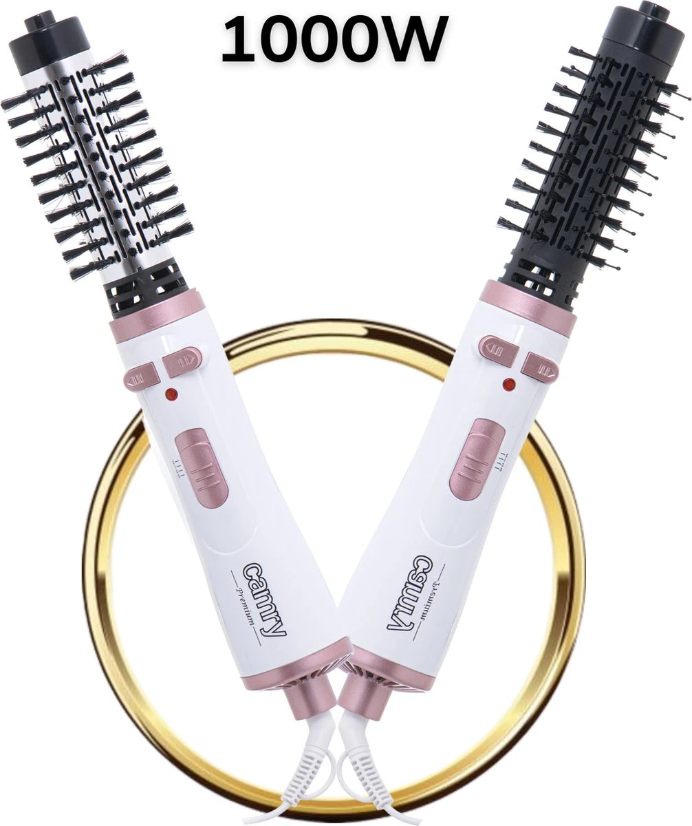 Fohnborstel - Fohnborstel Roterend - 2 Opzetstukken - Temperatuurregeling - Keramisch - Afbeelding 7