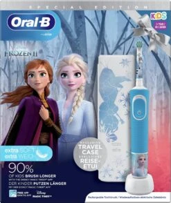 Oral B Oral-B Kids Frozen 2 - Elektrische Tandenborstel - Powered By Braun - 1 Handvat En 1 Opzetborstel -BaByliss Verkoopwinkel 1007x1200 1