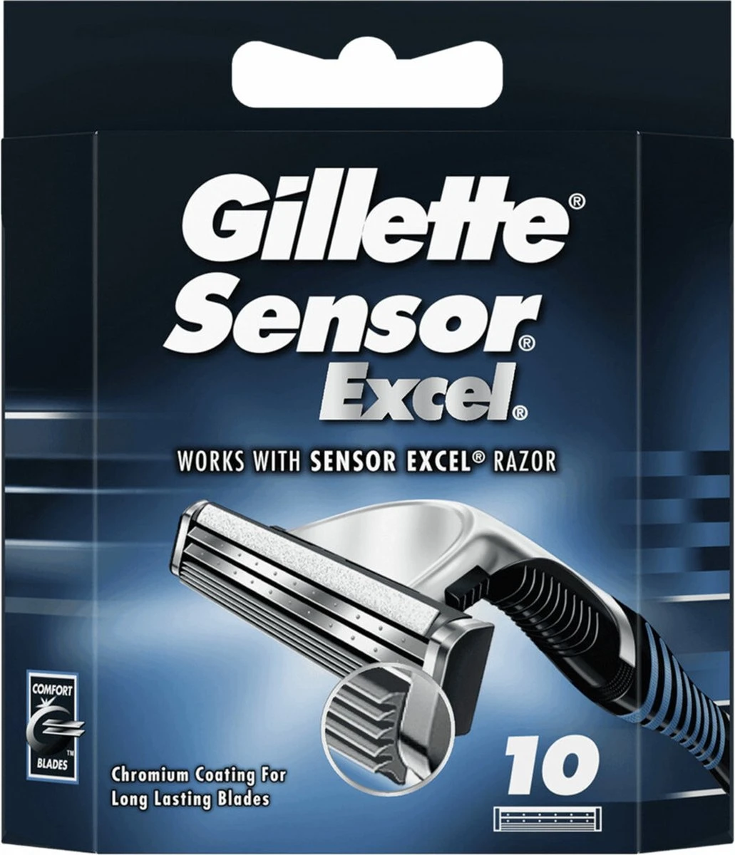 Gillette® Gillette Sensor Excel - 10 Stuks - Scheermesjes - Afbeelding 2