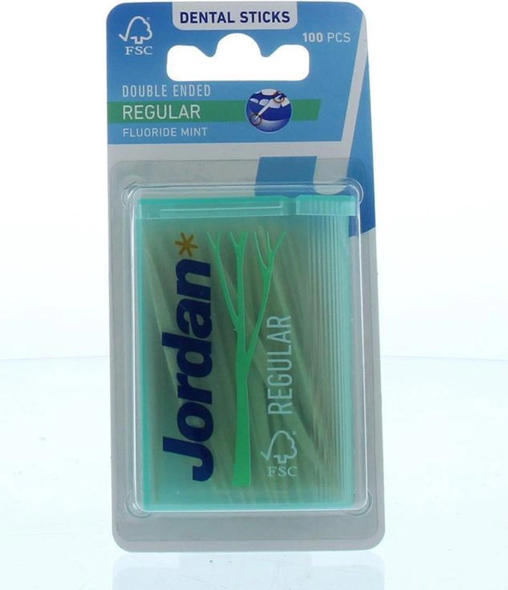 Jordan Tandenstokers - Regular - 100 Stuks - Afbeelding 10
