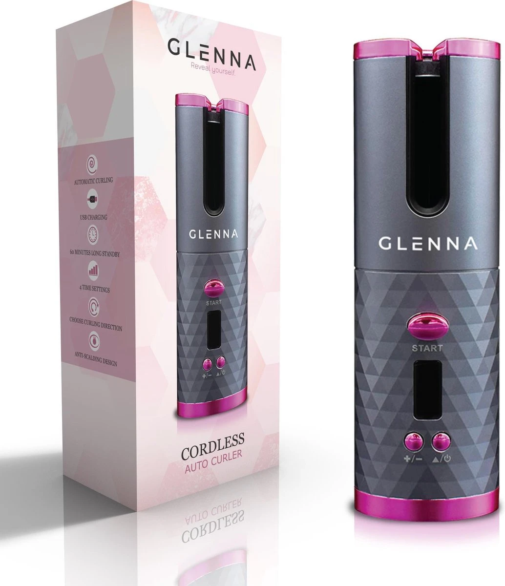 GLENNA® Automatische Krultang - Draadloos