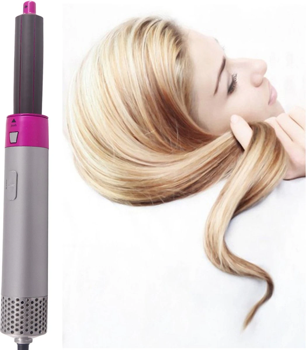 Merkloos Airwrap 5 In 1 Multistyler - Föhnborstel - Krultang - Hairstyler - Borstel - Haardroger -Föhn - Afbeelding 6
