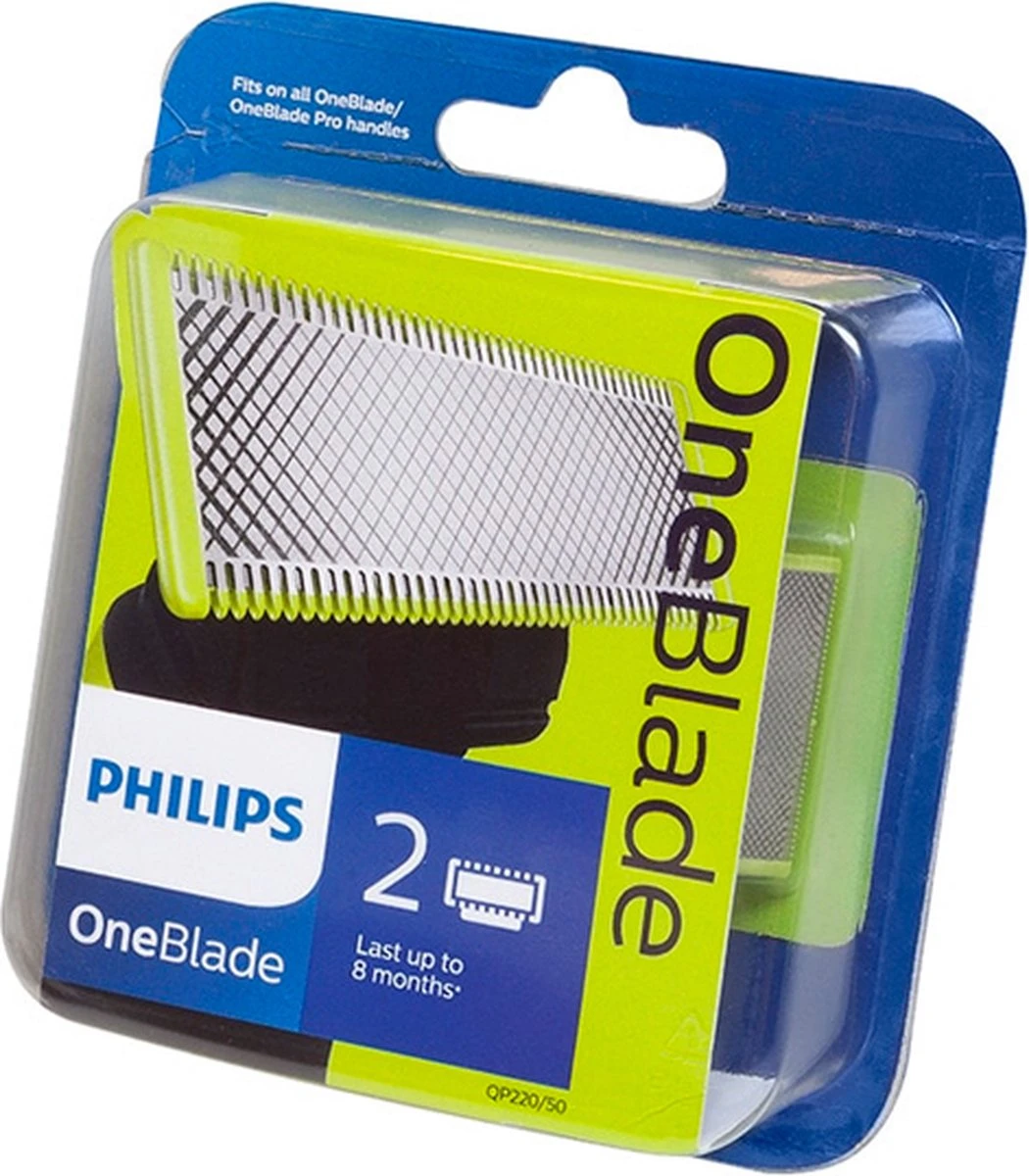 Philips OneBlade Original Blade QP220/50 - Vervangmesjes - 2 Stuks - Afbeelding 9