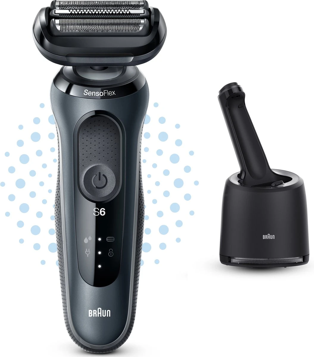 Braun Series 6 61-N7000cc - Elektrisch Scheerapparaat Mannen - Met SmartCare Center - Grijs - Afbeelding 7