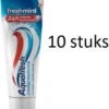 Aquafresh Freshmint - 3-voudige Bescherming - Tandpasta - Multipak 10 Stuks