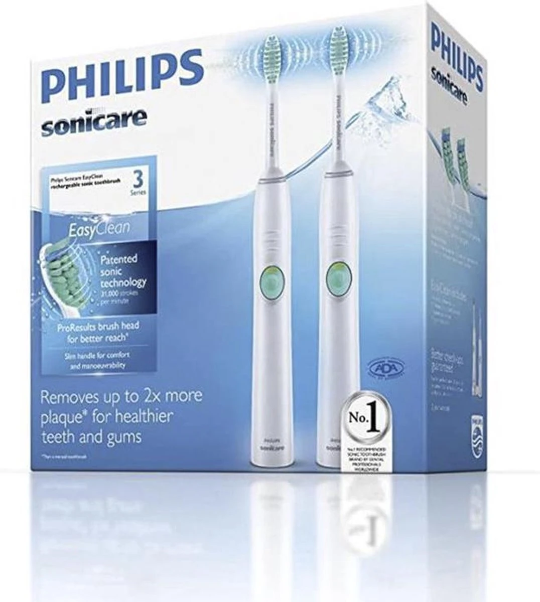 Philips Sonicare EasyClean HX6512/02 - Elektrische Tandenborstel - Wit - Afbeelding 9