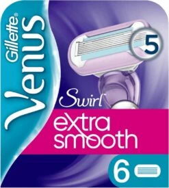 Gillette Venus Swirl Extra Glad Scheermesjes Vrouwen - 6 Stuks