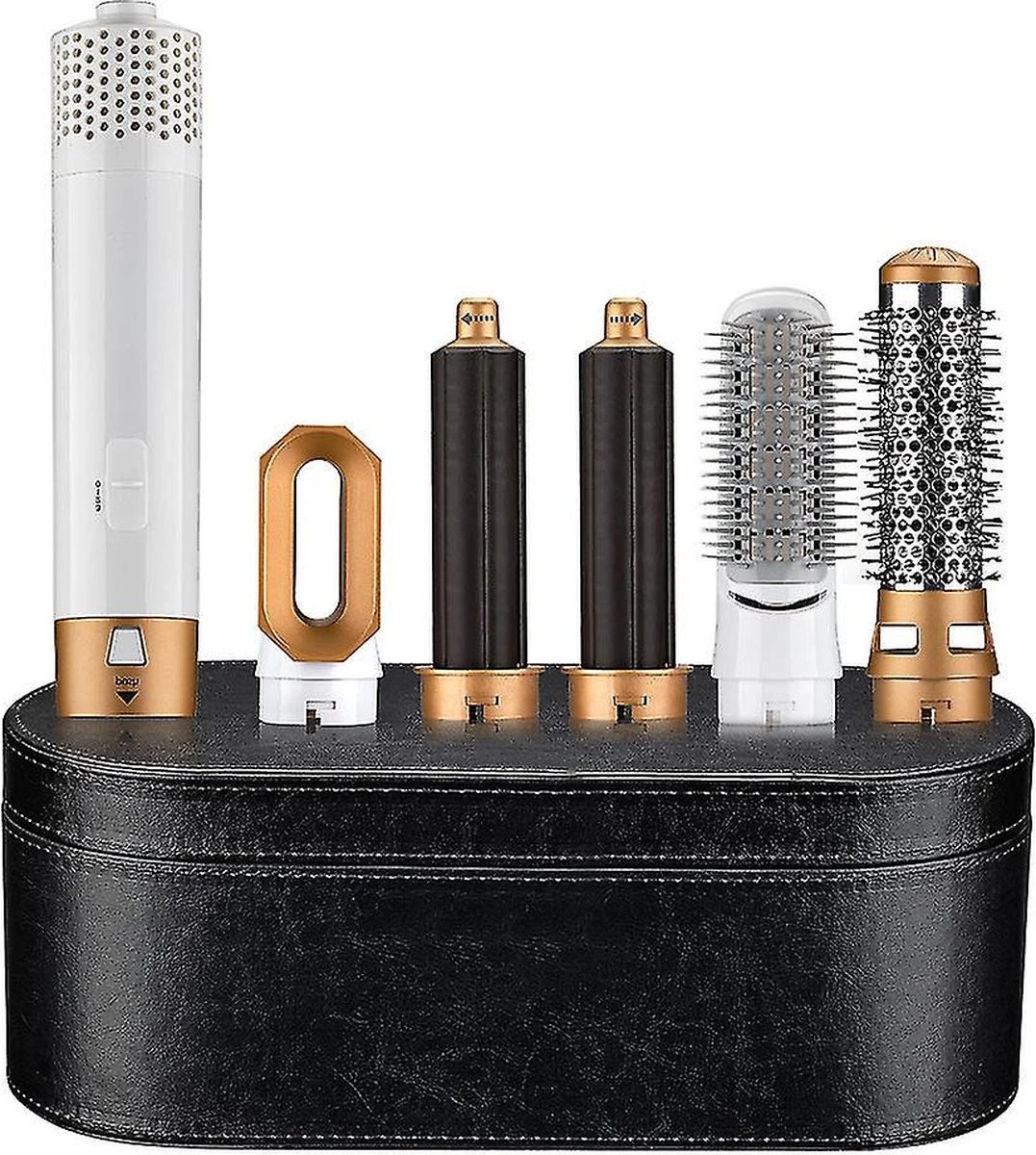 Merkloos Airwrap Complete Multistyler 7 In 1 - Multi Styler Air Wrap Haarfohn- Stijltang -Haardroger- Haarborstel- Stijlborstel- Krultang- 7 Opzetstukken- Gratis Handschoen- Gratis 5 Haarklemmen- Hete Lucht Fohn 10 Merkloos Airwrap Complete Multistyler 7 In 1 - Multi Styler Air Wrap Haarfohn- Stijltang -Haardroger- Haarborstel- Stijlborstel- Krultang- 7 Opzetstukken- Gratis Handschoen- Gratis 5 Haarklemmen- Hete Lucht Fohn - Afbeelding 8