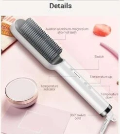 Ayadin KD380 Stijlborstel - Elektrische Haarborstel -Stijltang Hairbrush -Stijltang - Stylingtool-Wit 15 Ayadin KD380 Stijlborstel - Elektrische Haarborstel -Stijltang Hairbrush -Stijltang - Stylingtool-Wit -BaByliss Verkoopwinkel 1081x1200 9