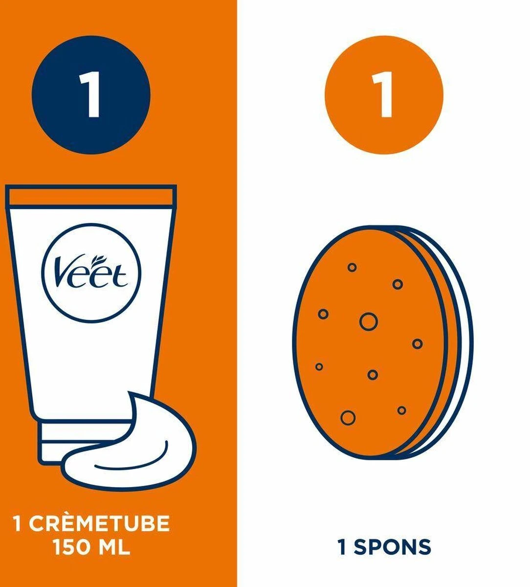 Veet - Ontharingscreme - Man - Gevoelige Huid - In Shower - 150 Ml - Afbeelding 3