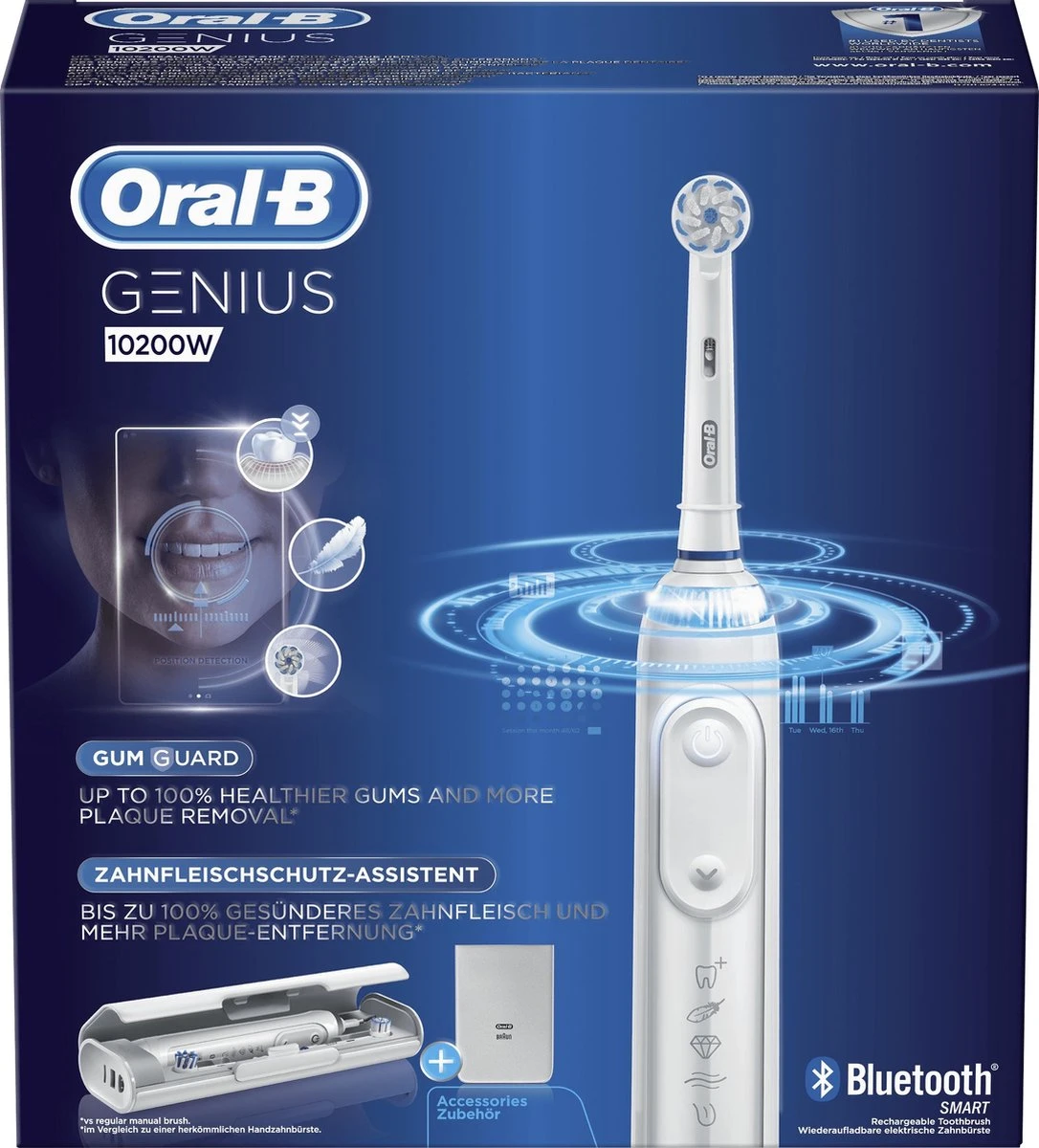 Oral B Oral-B Genius 10200W - Elektrische Tandenborstel - Wit - Afbeelding 5