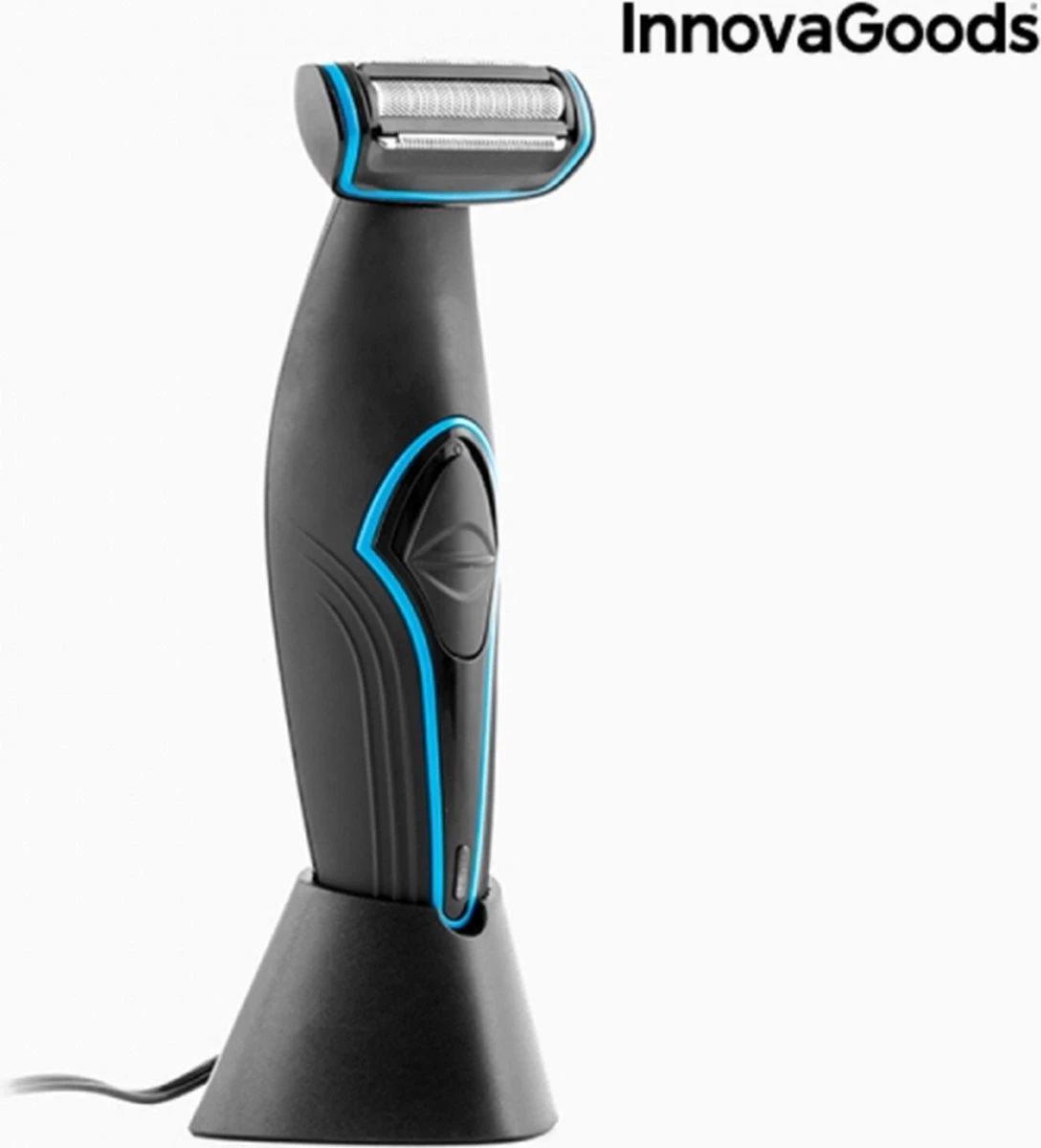 Innovagoods LICHAAMSTRIMMER VOOR MANNEN MET VERLENGBARE HANDGREEP - Body Trimmer Heren - Baardtrimmer - Back Shaver - Trimmer Mannen - Rug Scheren - Afbeelding 4