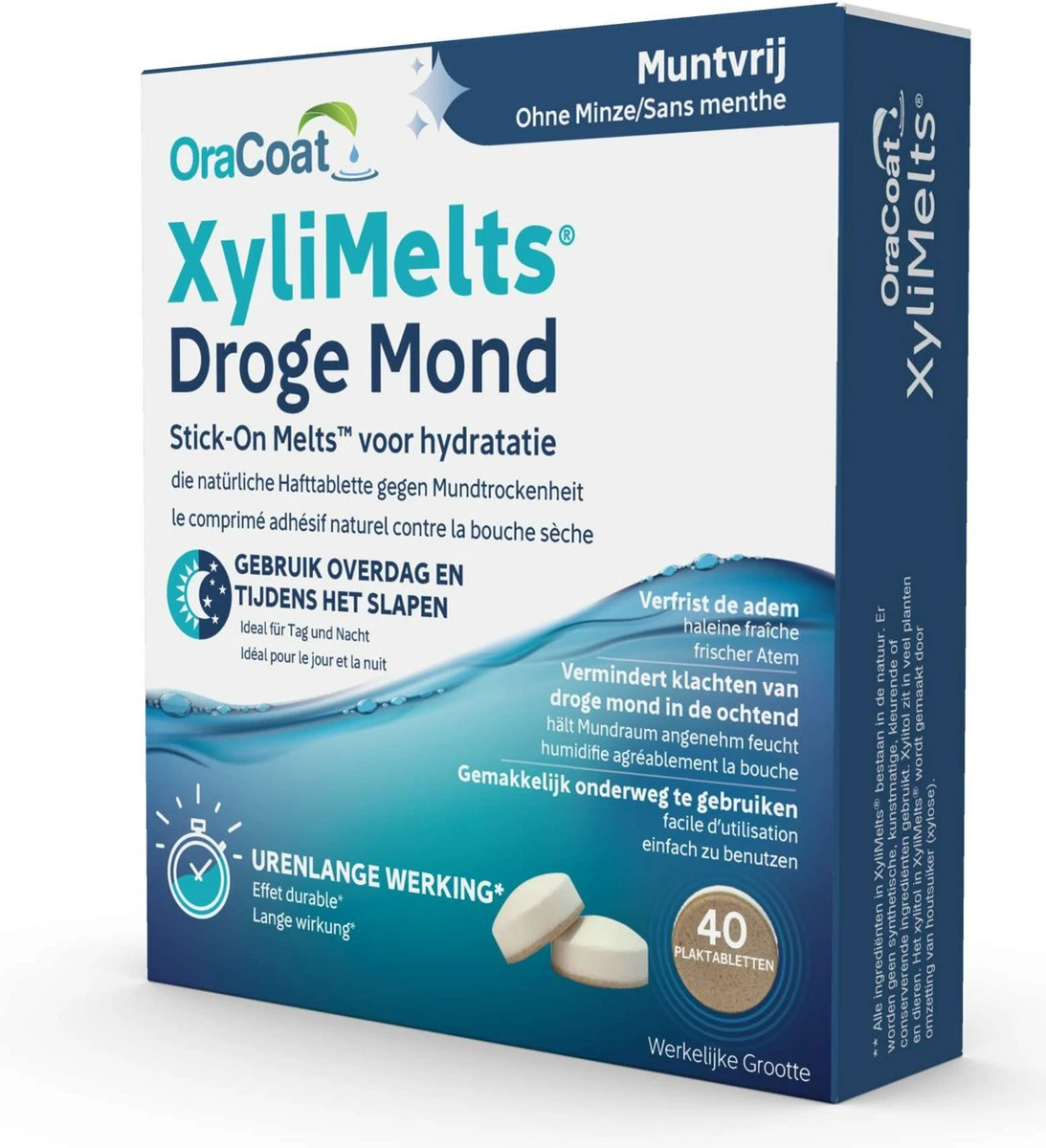 XyliMelts - Munt Vrij | Voor Droge Mond 13 XyliMelts - Munt Vrij | Voor Droge Mond - Afbeelding 11