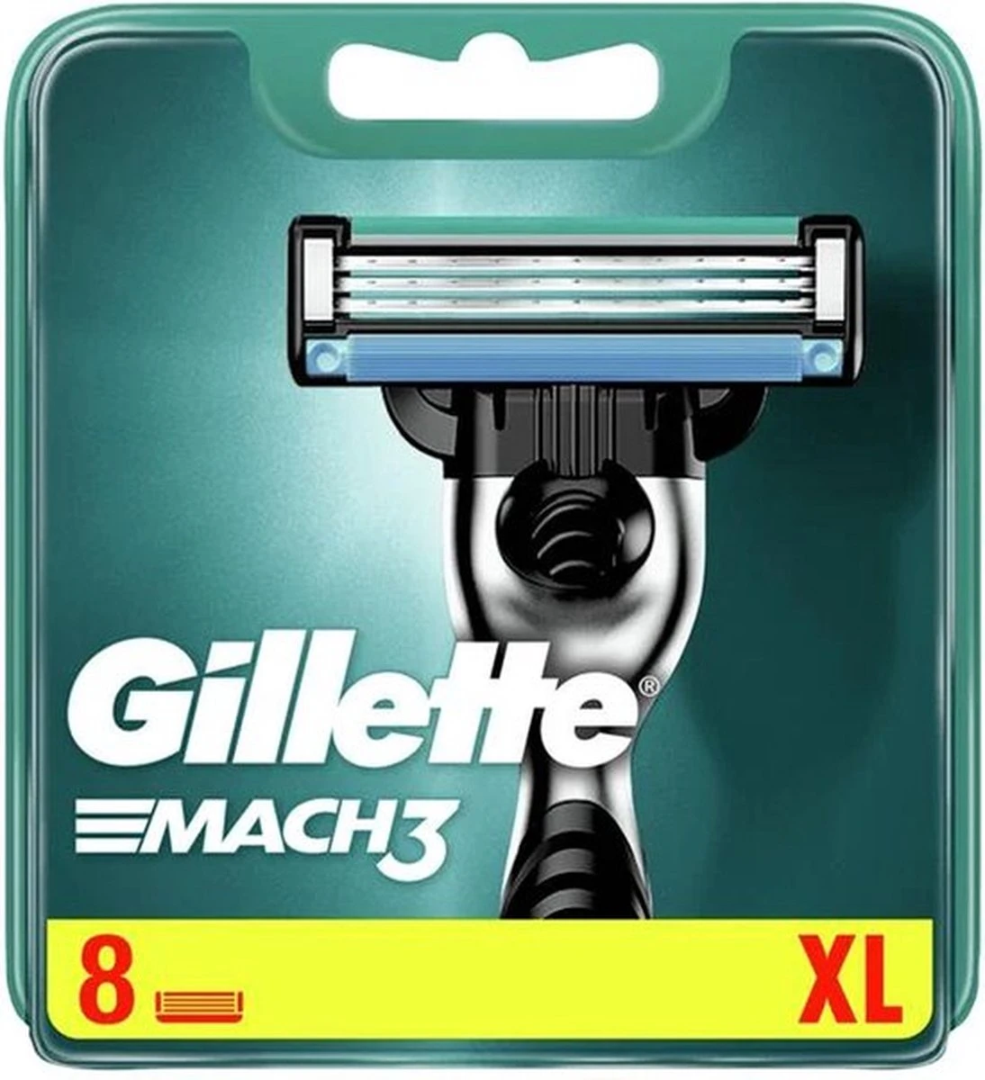 Gillette® Gillette Mach3 - Scheermesjes/Navulmesjes - 8 Stuks