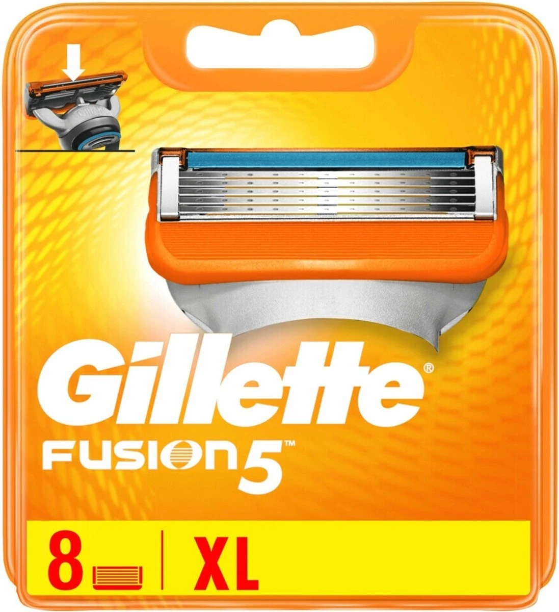 Gillette® Gillette Fusion5 Scheermesjes 8 Stuks