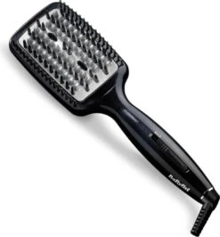 BaByliss Smoothing Heated Brush Stijlborstel HSB101E - 3 Temperatuurinstellingen - 1,95m Meedraaiend Snoer