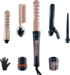 Lollabiz 4-in-1 Keramische Krultang Met Opzetstukken En Handschoen - 120-230°C" -BaByliss Verkoopwinkel 1117x1200 3