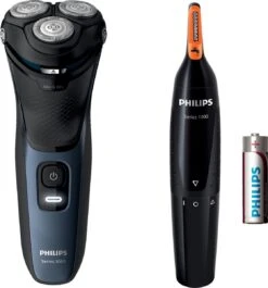 Philips Shaver Series 3000 S3134/57 - Scheerapparaat Incl. Neus- En Oorhaartrimmer