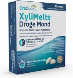 XyliMelts - Munt Vrij | Voor Droge Mond 20 XyliMelts - Munt Vrij | Voor Droge Mond -BaByliss Verkoopwinkel 1121x1200