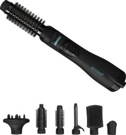 Revamp Progloss Airstyle 6 In 1 Multistyler - Föhnborstel - Inclusief 6 Opzetstukken - 19MM / 32MM / 38MM