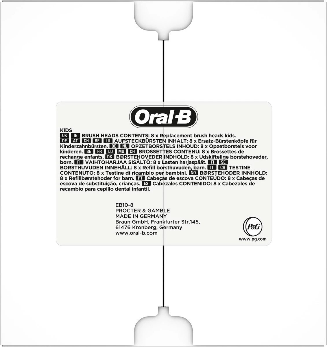 Oral B Oral-B 3D White - Met CleanMaximiser-technologie - Opzetborstels - 8 Stuks - Brievenbusverpakking - Afbeelding 12