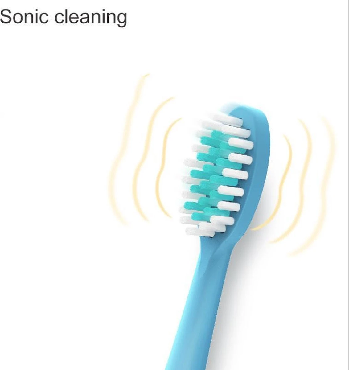 Merkloos CoolHome Sonic Unicorn - Elektrische Tandenborstel Geschikt Voor Peuters En Kinderen - Kindertandenborstel - Licht Blauw 6 Merkloos CoolHome Sonic Unicorn - Elektrische Tandenborstel Geschikt Voor Peuters En Kinderen - Kindertandenborstel - Licht Blauw - Afbeelding 4