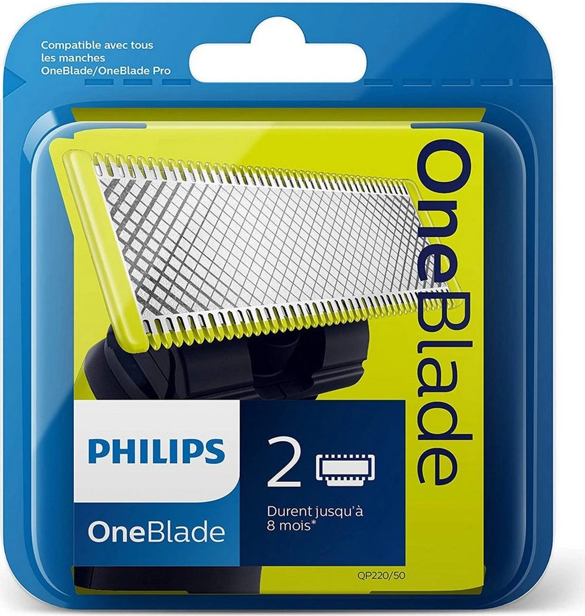 Philips OneBlade Original Blade QP220/50 - Vervangmesjes - 2 Stuks - Afbeelding 18