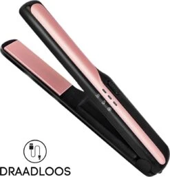 JT Beauty Care Draadloze Stijltang – 185℃ - Mini Stijltang – Voor Touch Up – Kleine Stijltang - Snoerloze Stijltang – Oplaadbare Stijltang – Keramische Stijltang