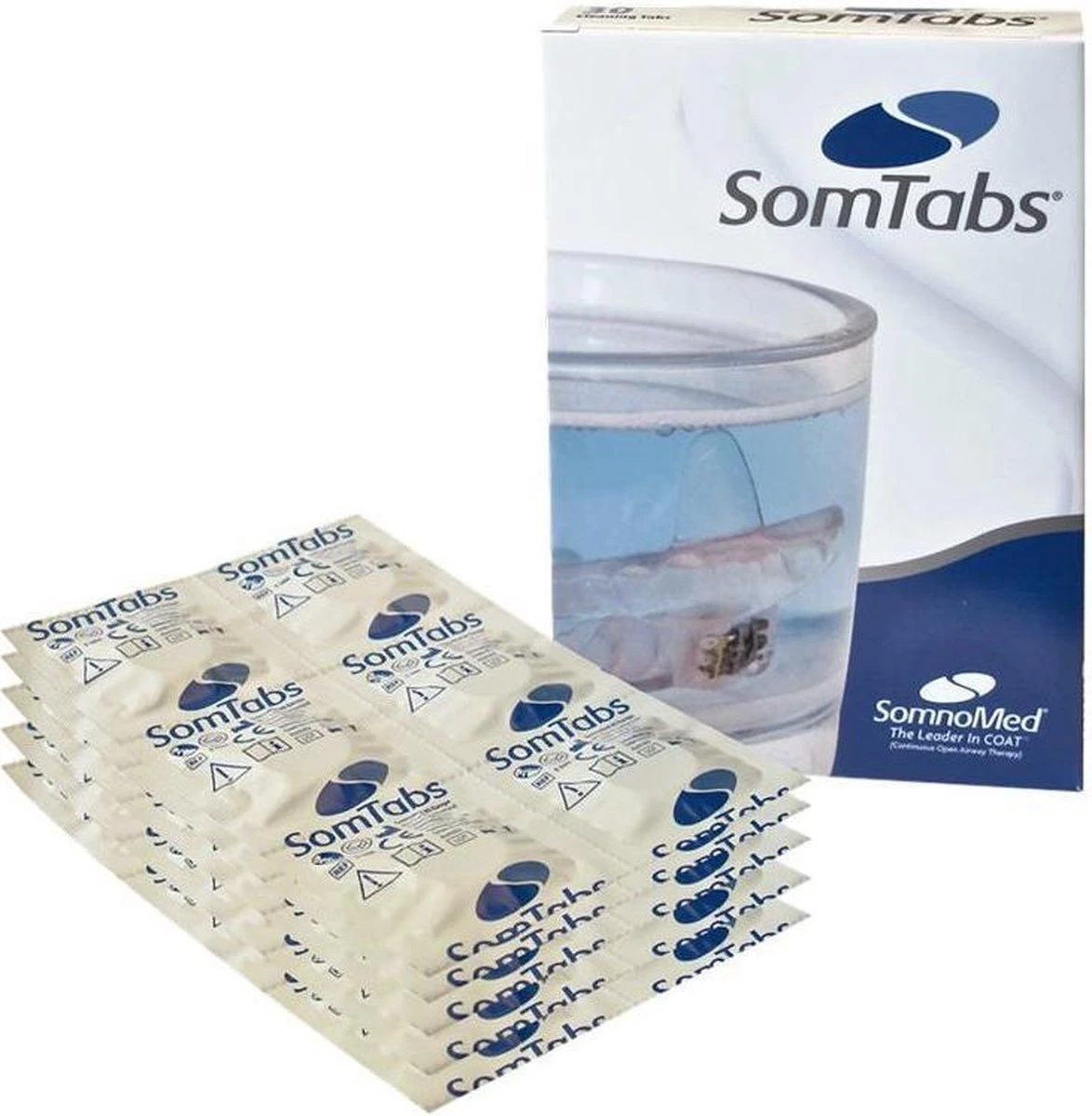 SomTabs 30 Snurkbeugel Reinigingstabletten - Apneubeugel 3 SomTabs 30 Snurkbeugel Reinigingstabletten - Apneubeugel