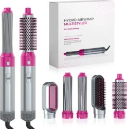 Bolt Electronics® Airwrap Krultang - Krultangen - Föhnborstel - 5 In 1 Multi Styler - Grijs - TikTok - Nieuwste Versie 3.0 Maart 2023 Edition