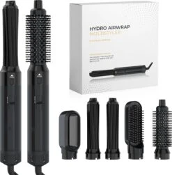 Bolt Electronics® Airwrap Krultang - Krultangen - Föhnborstel - 5 In 1 Multi Styler - Zwart - TikTok - Nieuwste Versie 3.0 Maart 2023 Edition