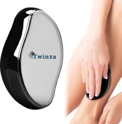 | Twinza® | Crystal Hair Removal | Haarverwijderaar | Kristalpad Haarverwijderaar | Ontharing | Scheren | Crystal Hair Remover | Crystal Hair Eraser | Pijnloos Ontharen | ZwartPijnloos