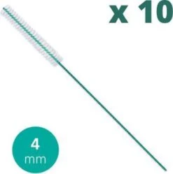 Lactona Interdentaal Ragers - Small 4mm - Groen - 2 Gripzak X 5 Stuks - Voordeelpakket