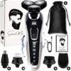 5-in-1 Elektrisch Scheerapparaat Mannen Met Trimmer S1110 - Nat & Droog – Baardtrimmer - Tondeuse - Neustrimmer - 5 Opzetstukken - Electric Shaver - Waterproof