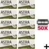 Astra Superior Platinum Scheermesjes - Double Edge Blades - Shavette - Safety Razor Blades - 50 Stuks