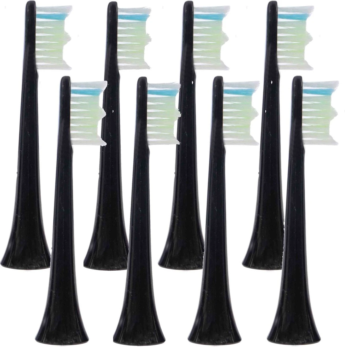 8 Opzetborstels Voor Philips Sonicare Black (gratis Verzending)