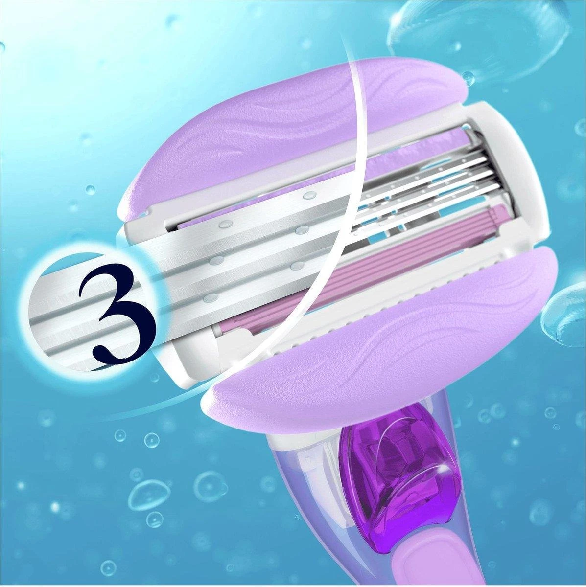 Gillette Breeze Starter Met 2 X Scheermesjes - Gillette Venus ComfortGlide BREEZE Voor Vrouwen - Persoonlijke Verzorging - Scheermesjes – Gillette. - Afbeelding 4