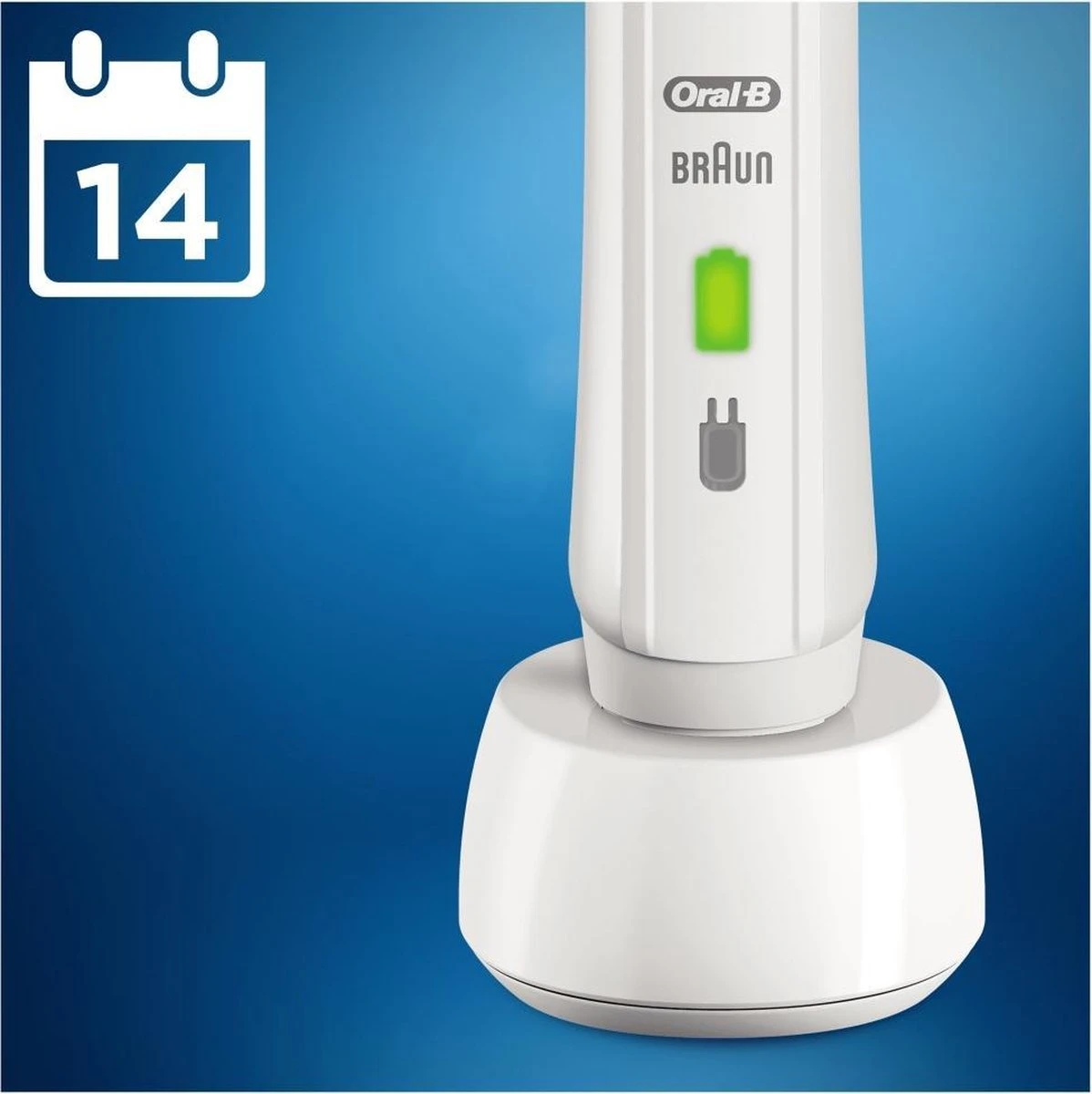 Oral B Oral-B Pro 2 2700 - Sensi Ultra Thin - Elektrische Tandenborstel - Wit 6 Oral B Oral-B Pro 2 2700 - Sensi Ultra Thin - Elektrische Tandenborstel - Wit - Afbeelding 4