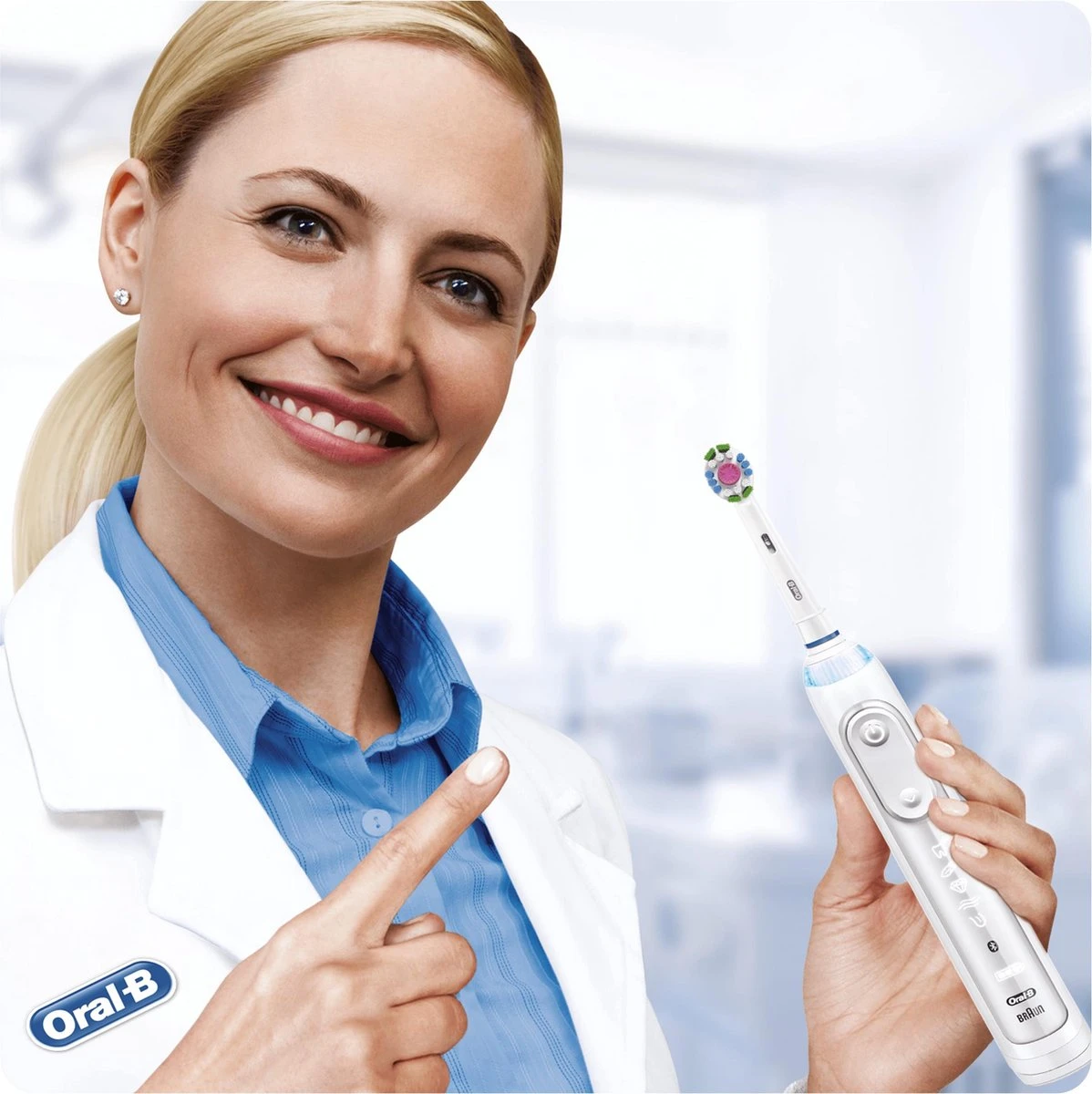 Oral B Oral-B 3D White - Met CleanMaximiser-technologie - Opzetborstels - 8 Stuks - Brievenbusverpakking - Afbeelding 8