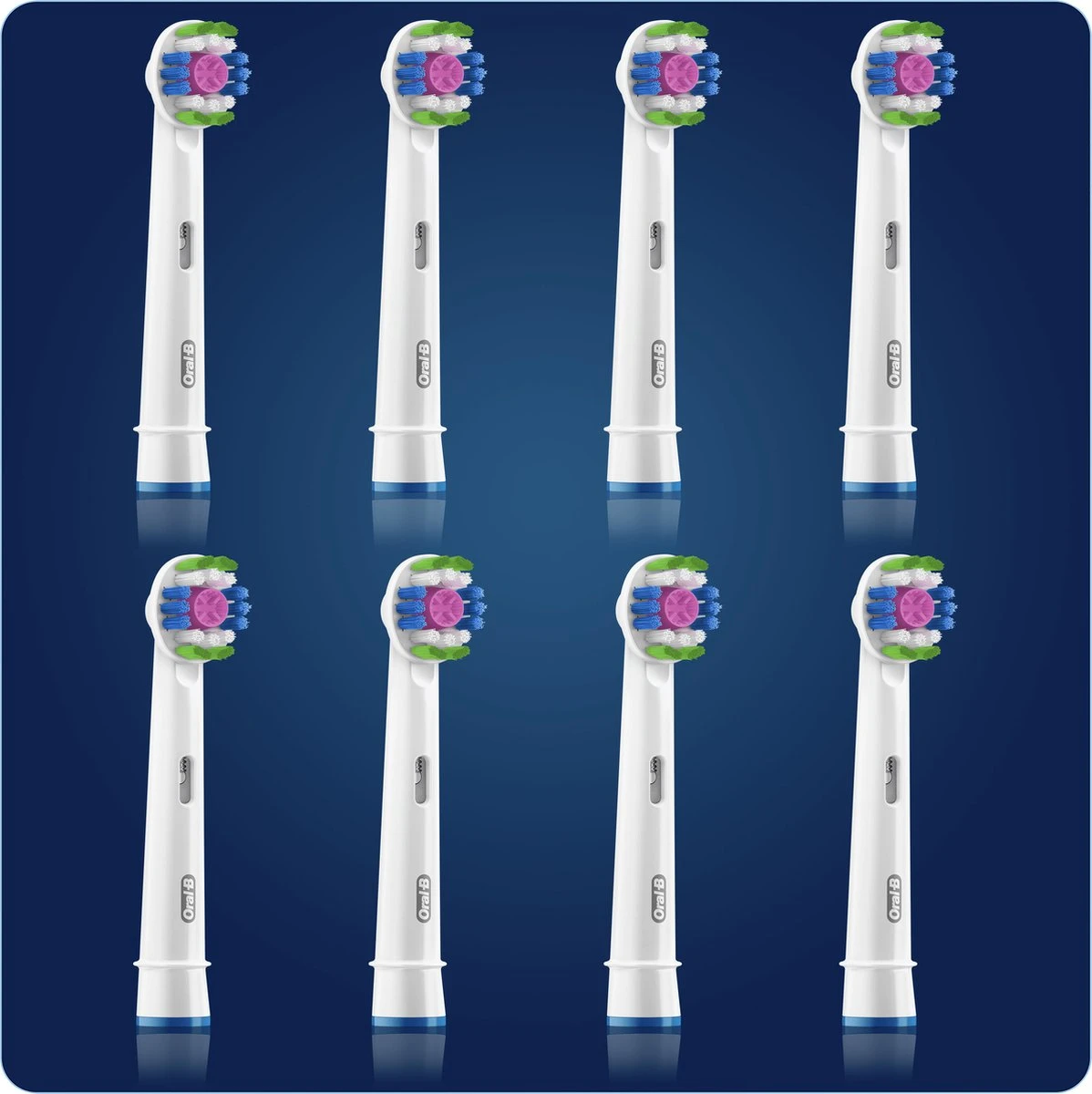 Oral B Oral-B 3D White - Met CleanMaximiser-technologie - Opzetborstels - 8 Stuks - Brievenbusverpakking - Afbeelding 13
