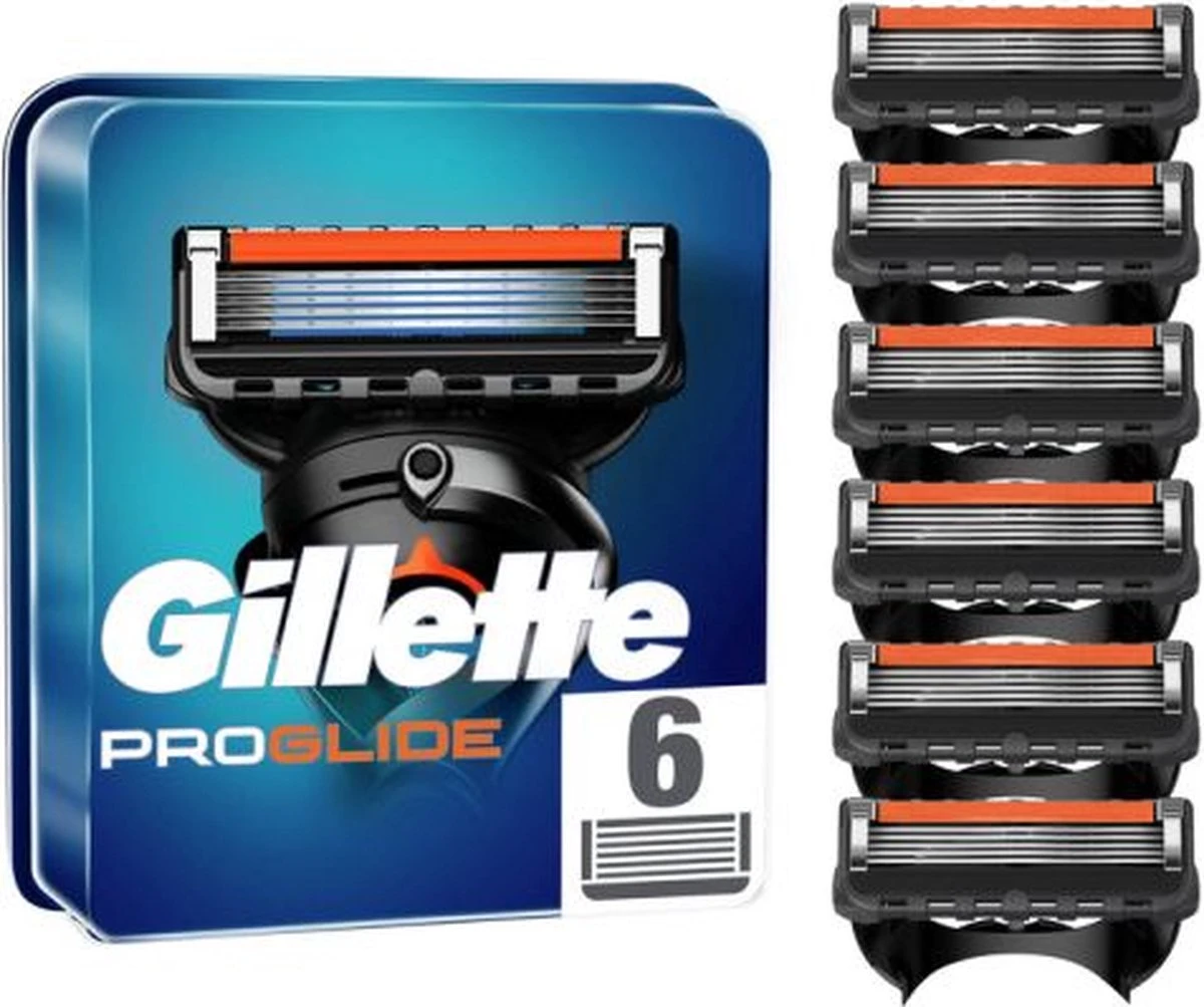 Gillette® Gillette Fusion5 ProGlide Scheermesjes Voor Mannen - 6 Navulmesjes - Afbeelding 2