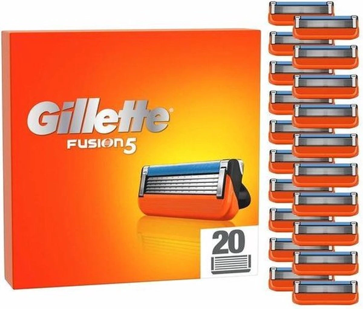 Gillette® GILLETTE FUSION 5 SCHEERMESJES VOORDEELPAK - Afbeelding 2