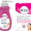 Veet - 450ml Ontharingscreme - Gevoelig 1x400ml - Gezicht Minima 1x50ml - Voordeelverpakking