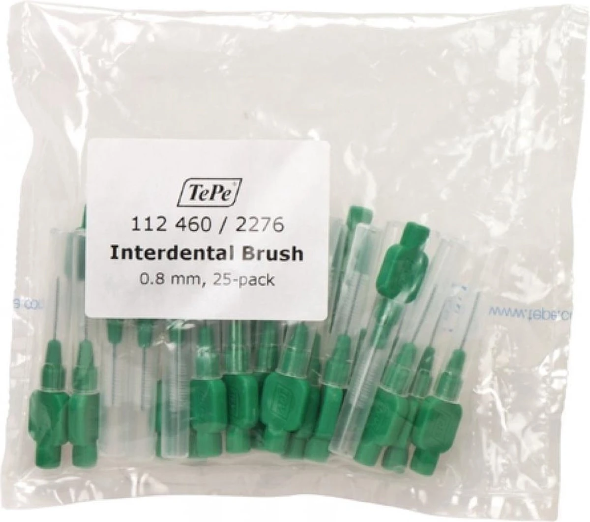 Tepe Interdentale Rager Origineel 0.8 Mm Groen - 25 Stuks - Afbeelding 5