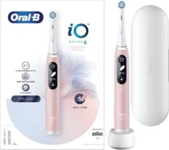 Oral B Oral-B IO 6 - Elektrische Tandenborstel - Roze 29 Oral B Oral-B IO 6 - Elektrische Tandenborstel - Roze -BaByliss Verkoopwinkel 1200x1063