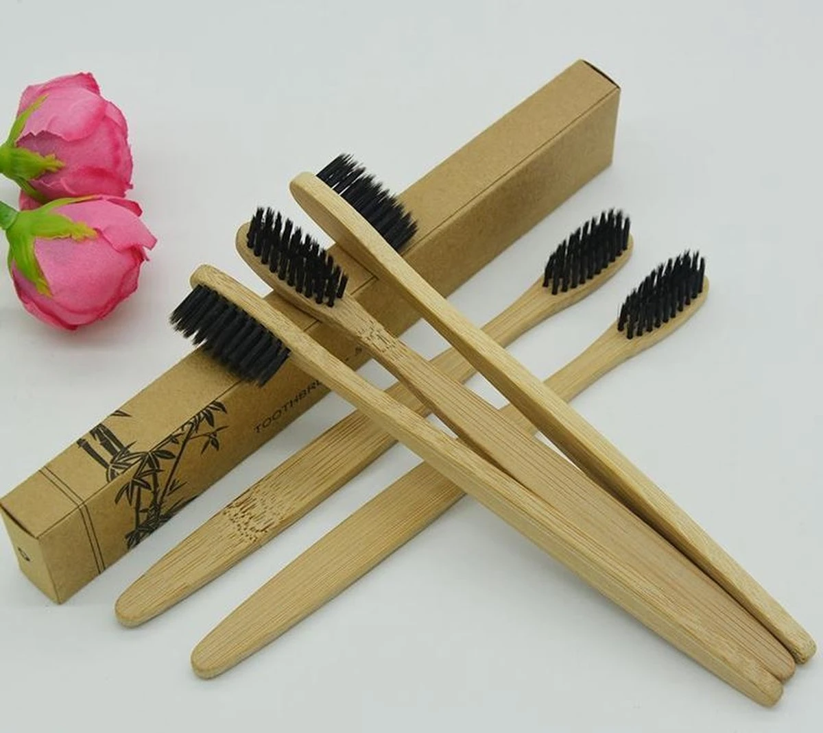 Bamboe Tandenborstel | Bamboo Tooth Brush 5 Bamboe Tandenborstel | Bamboo Tooth Brush - Afbeelding 3