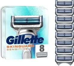 Gillette® Gillette SkinGuard Sensitive Scheermesjes - 8 Navulmesjes