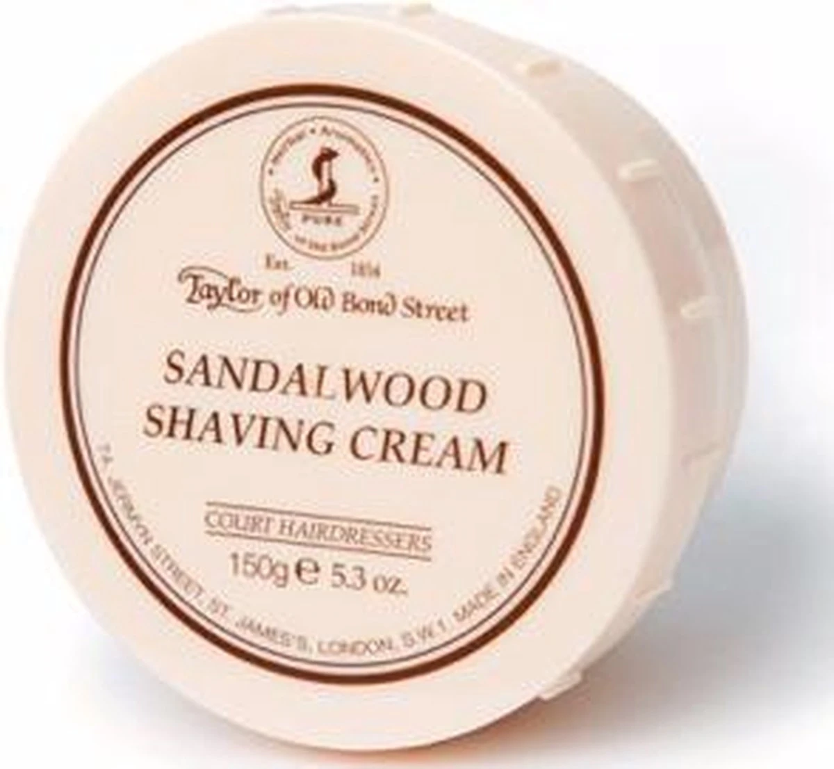 Taylor Of Old Bond Street Sandalwood Shaving Cream 150 Gr. - Afbeelding 7
